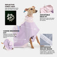 Load image into Gallery viewer, Petal Dog Raincoat