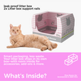 Load image into Gallery viewer, PANDAJIN Disposable Litter Box (Box Only)