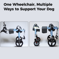 Load image into Gallery viewer, Full-Support Dog Wheelchair for Big Dogs