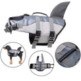 Load image into Gallery viewer, Shark Dog Life Jacket, Adjustable Pet Swimming Vest with Pearl Cotton Filling