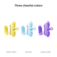 Load image into Gallery viewer, Three color options: butter yellow, sky blue, grape purple