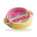 Load image into Gallery viewer, Tie-dye silicone slow feeder bowl on white background