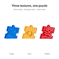 Load image into Gallery viewer, Three textures: ridge, dots, pebble