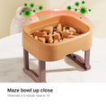 Load image into Gallery viewer, Slow-feed maze bowl close-up