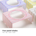 Load image into Gallery viewer, Four pastel shades: pink, lilac, lemon, cream