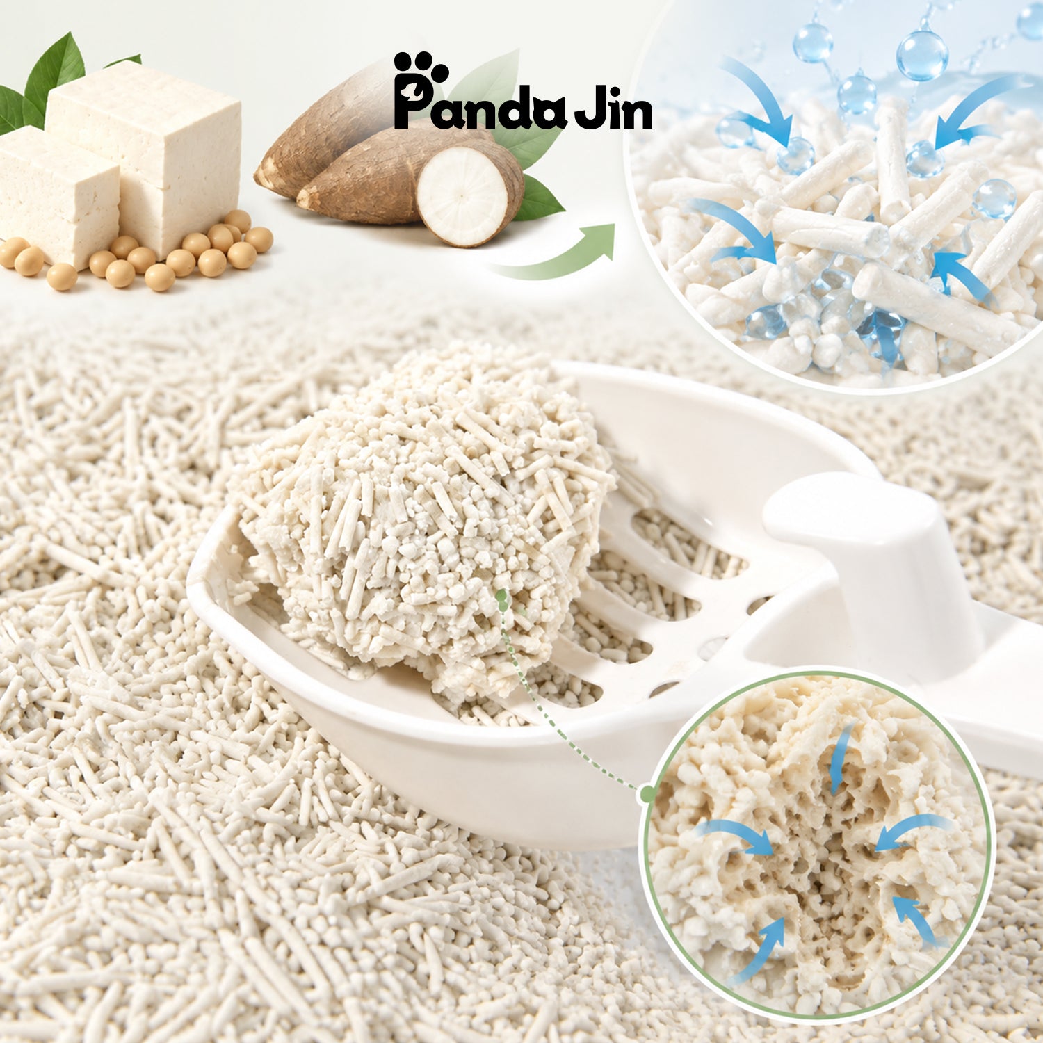 The Science of Cat Litter Clumping: Why Tofu and Cassava Work Better
