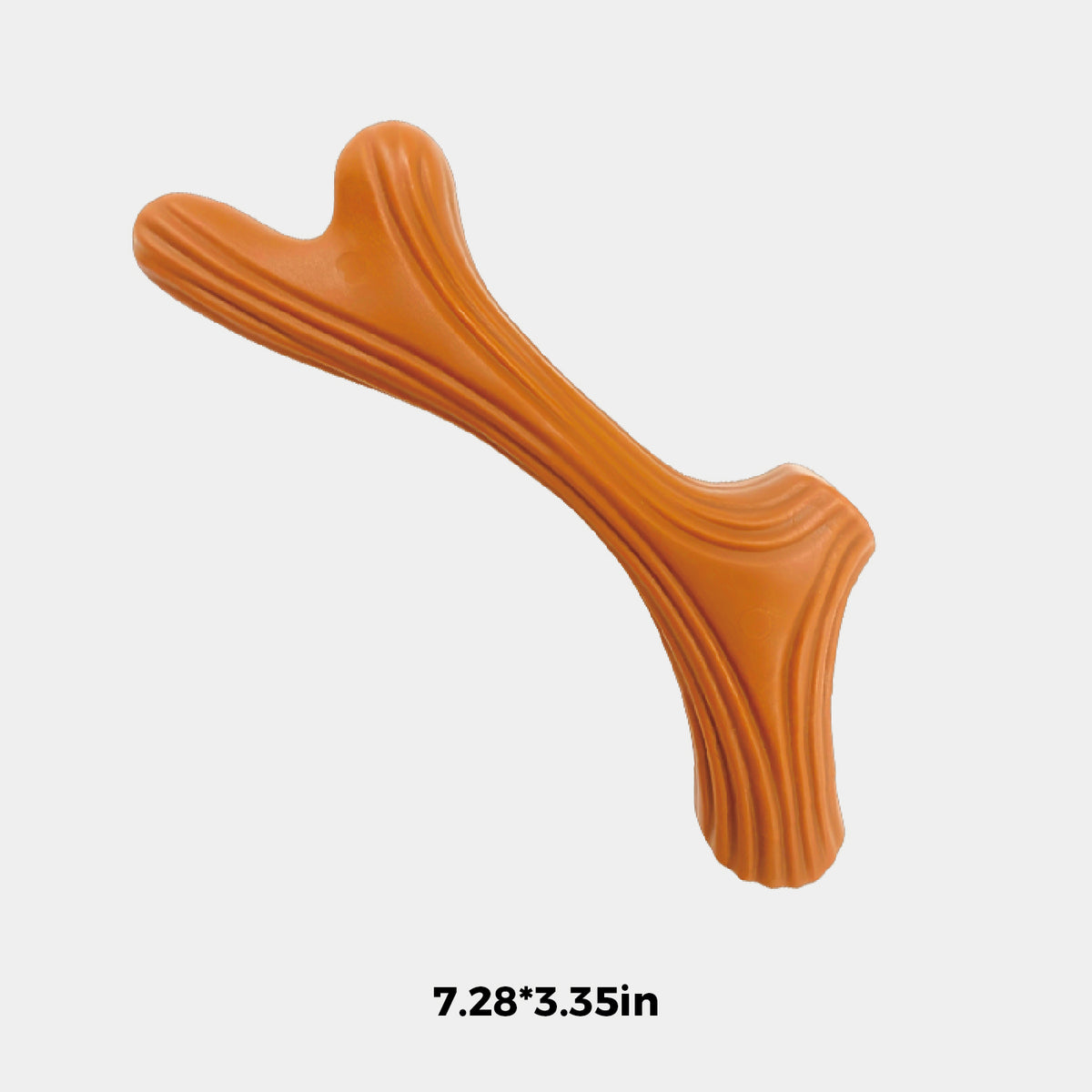 Natural Pine Wood Dog Chew Toys | Antler & Fish Shaped Durable Chew Sticks