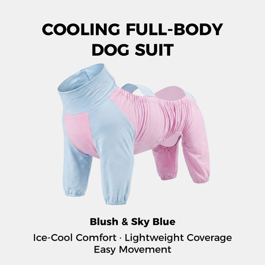 Cooling Four-Leg Dog Suit – UV Protection & Joint Cover
