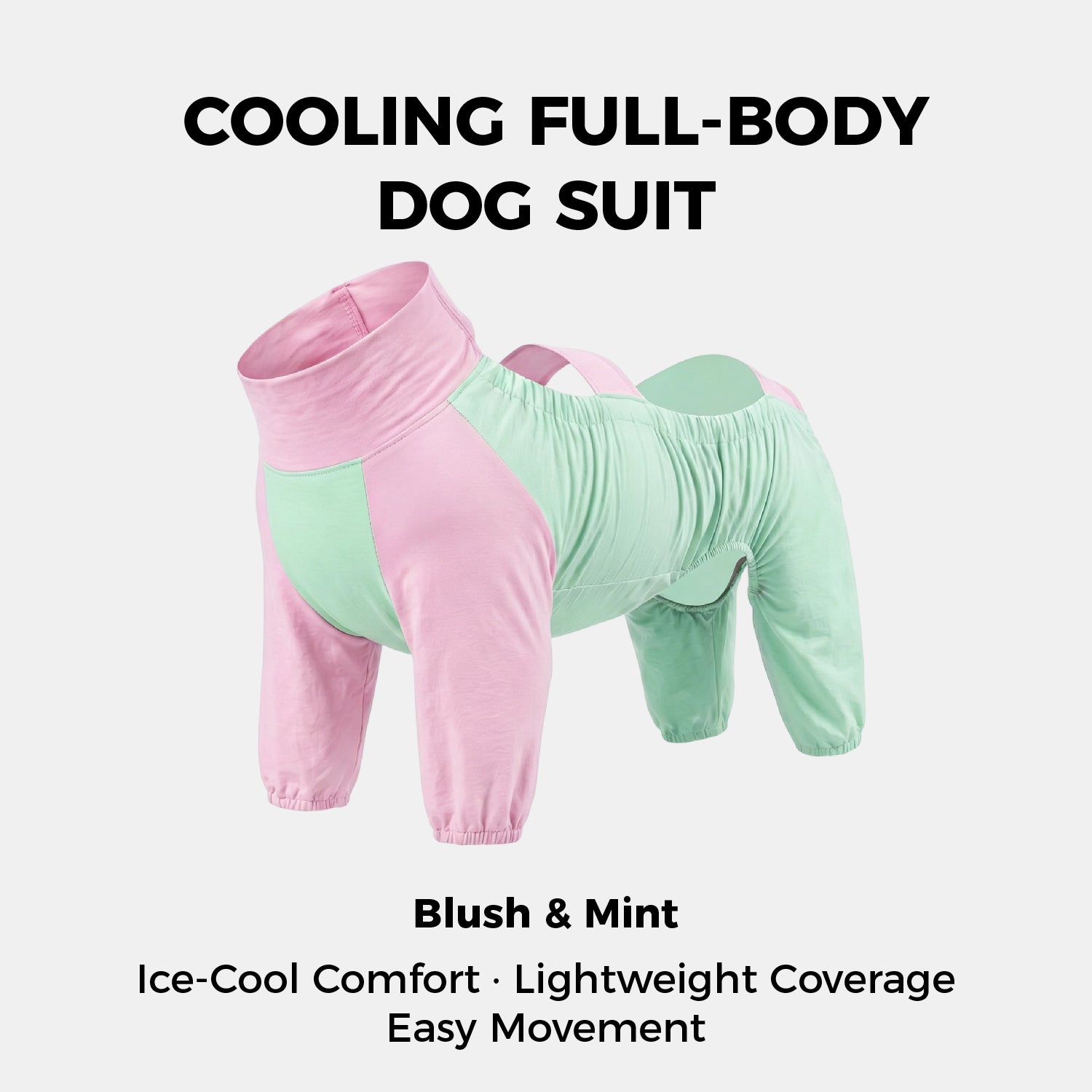 Cooling Four-Leg Dog Suit – UV Protection & Joint Cover