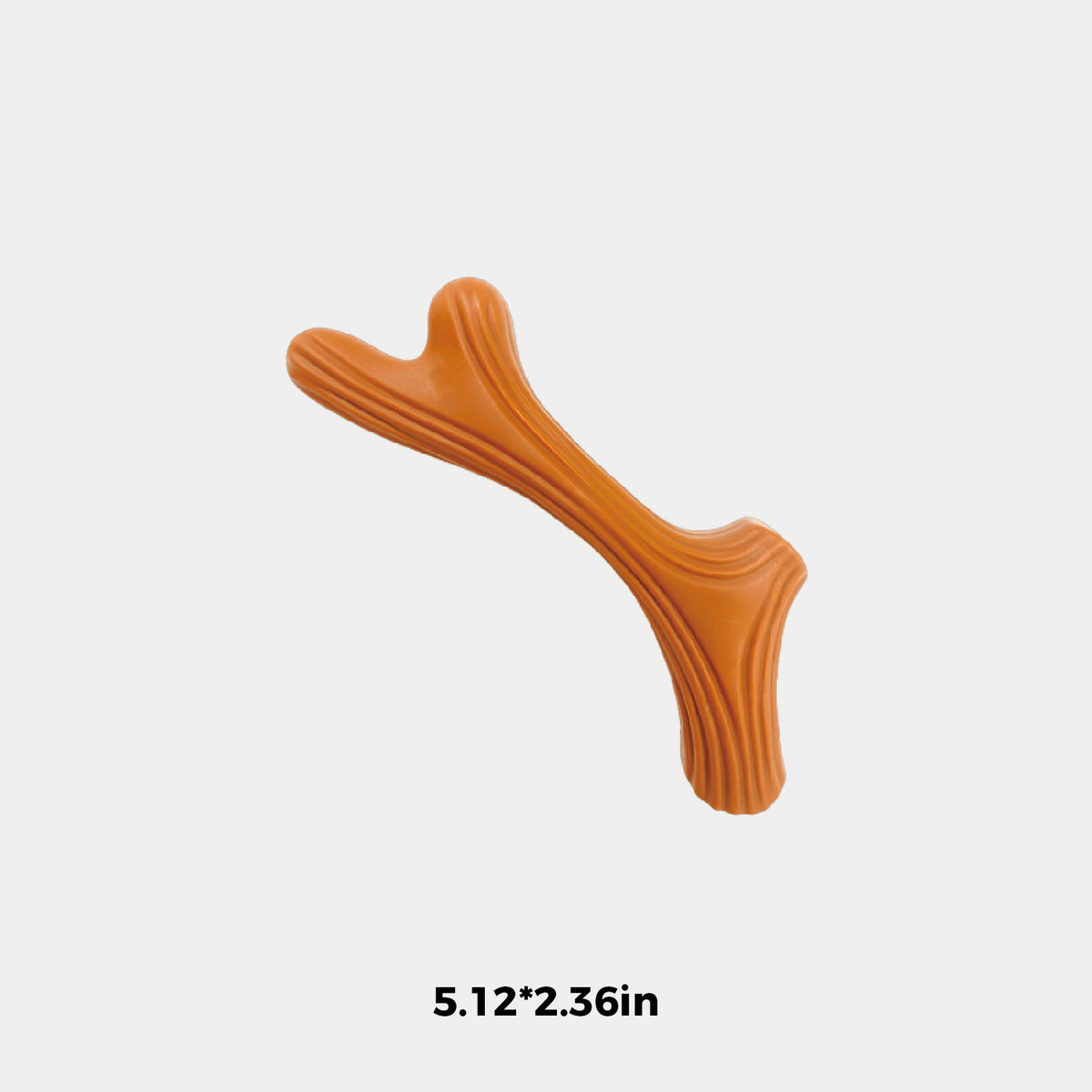 Natural Pine Wood Dog Chew Toys | Antler & Fish Shaped Durable Chew Sticks