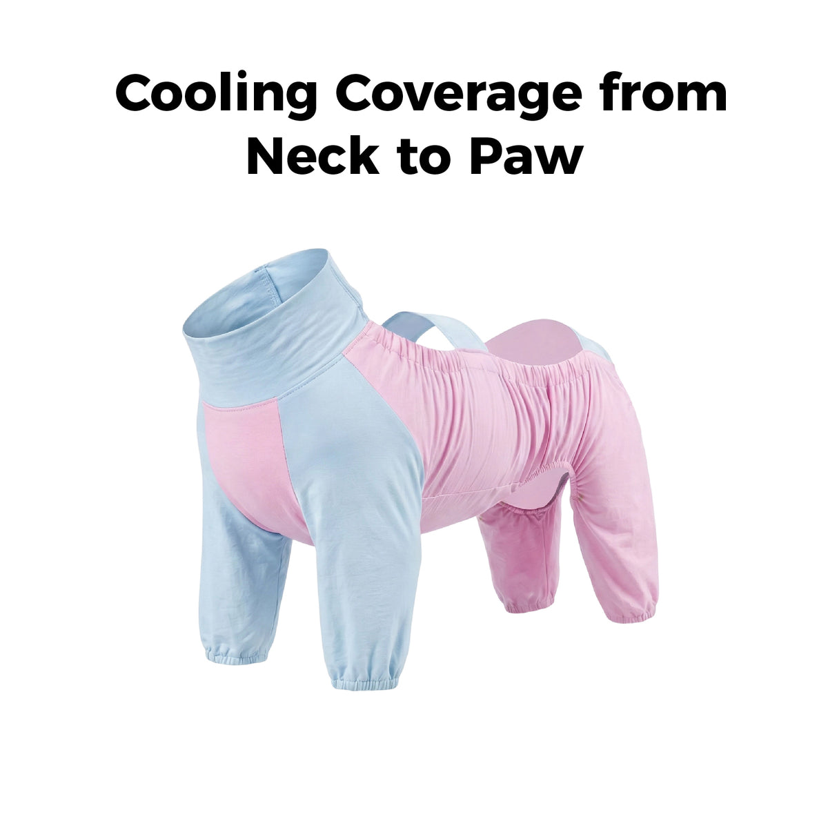 Cooling Four-Leg Dog Suit – UV Protection & Joint Cover