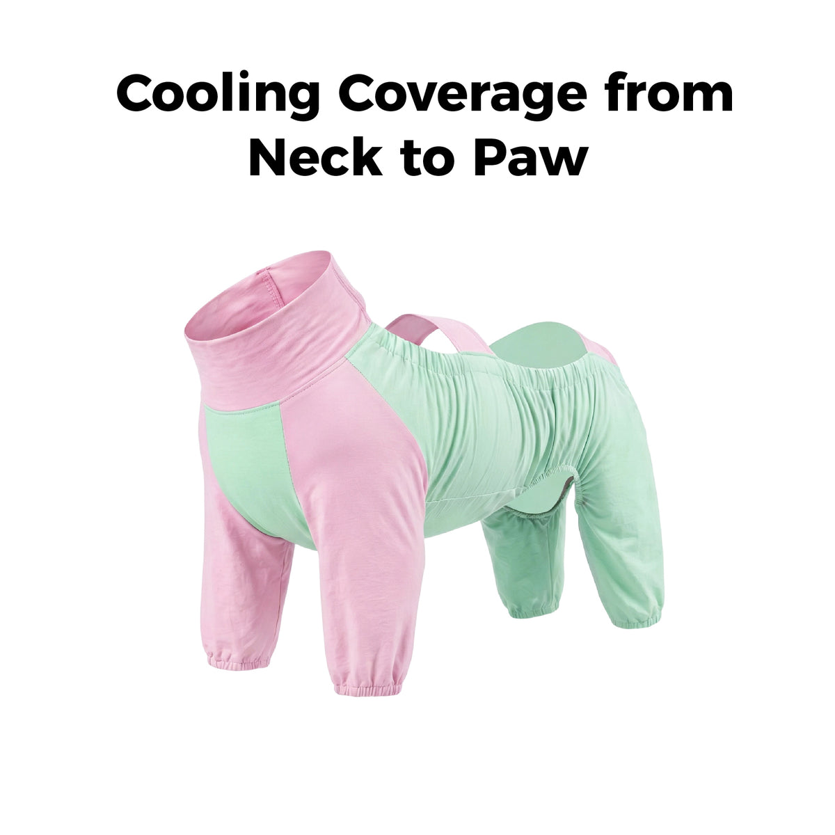 Cooling Four-Leg Dog Suit – UV Protection & Joint Cover