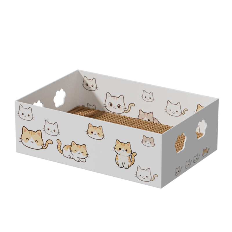 Biodegradable cat scratching board