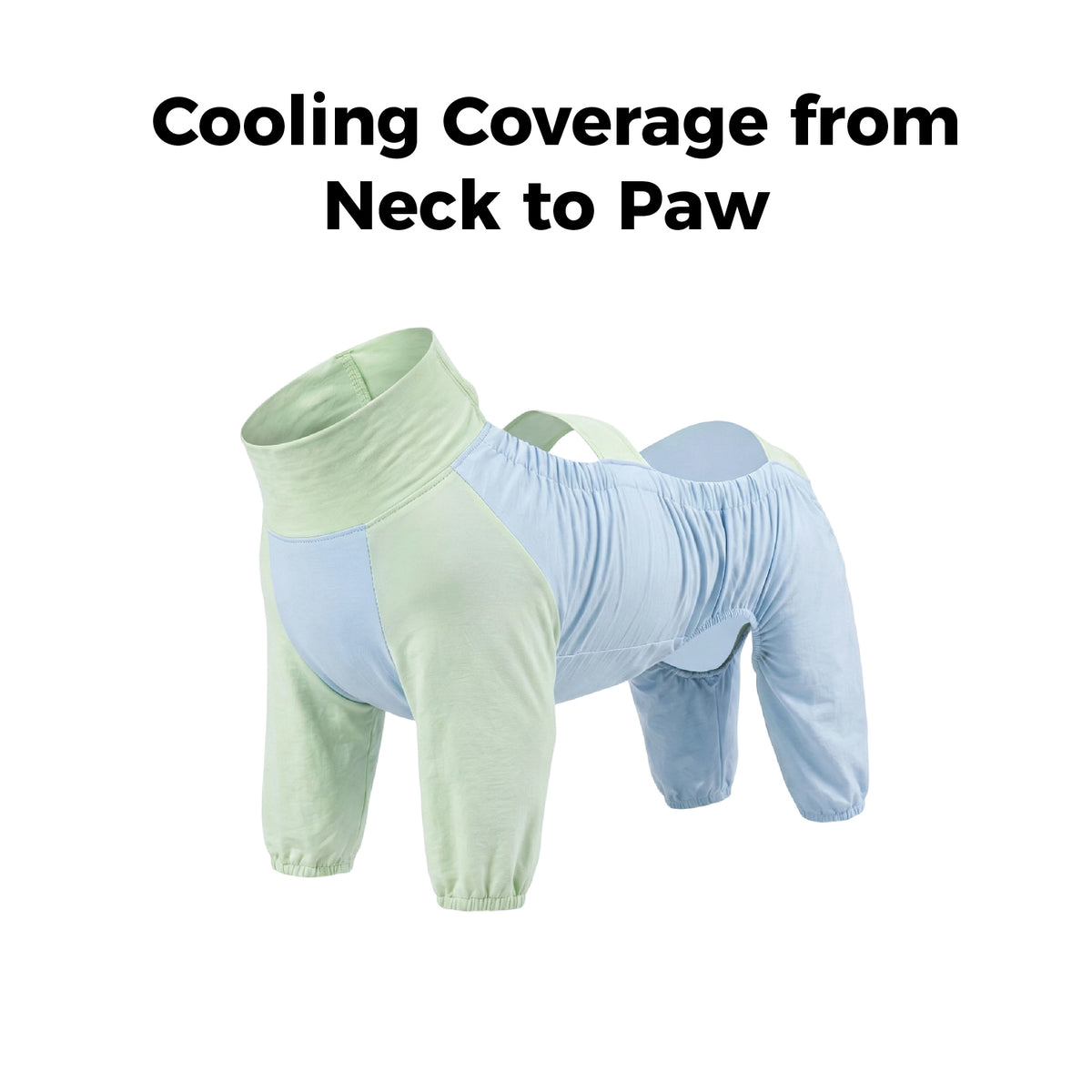 Cooling Four-Leg Dog Suit – UV Protection & Joint Cover