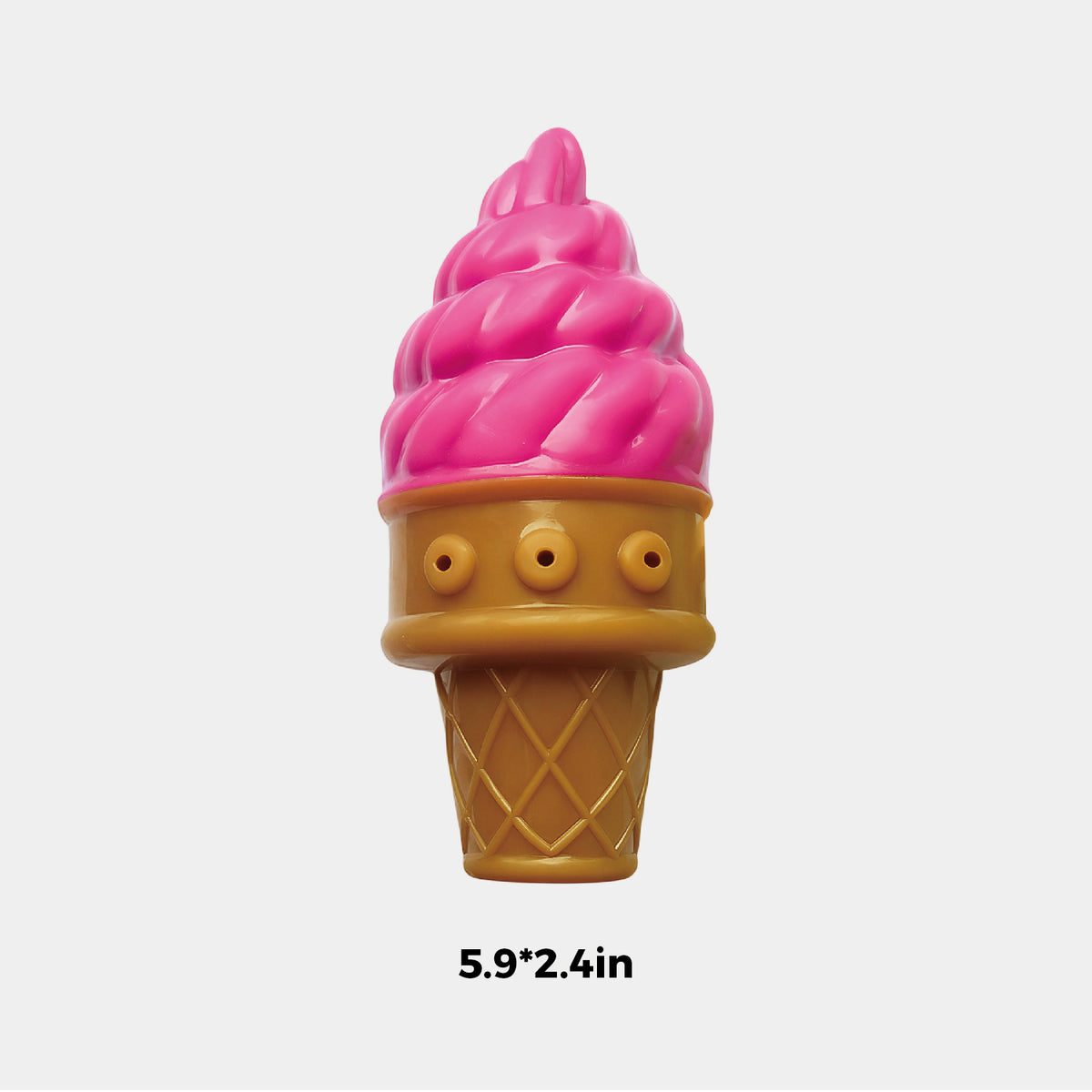 Ice Cream Dog Chew Toys | Summer Cooling Rubber Teething Toy