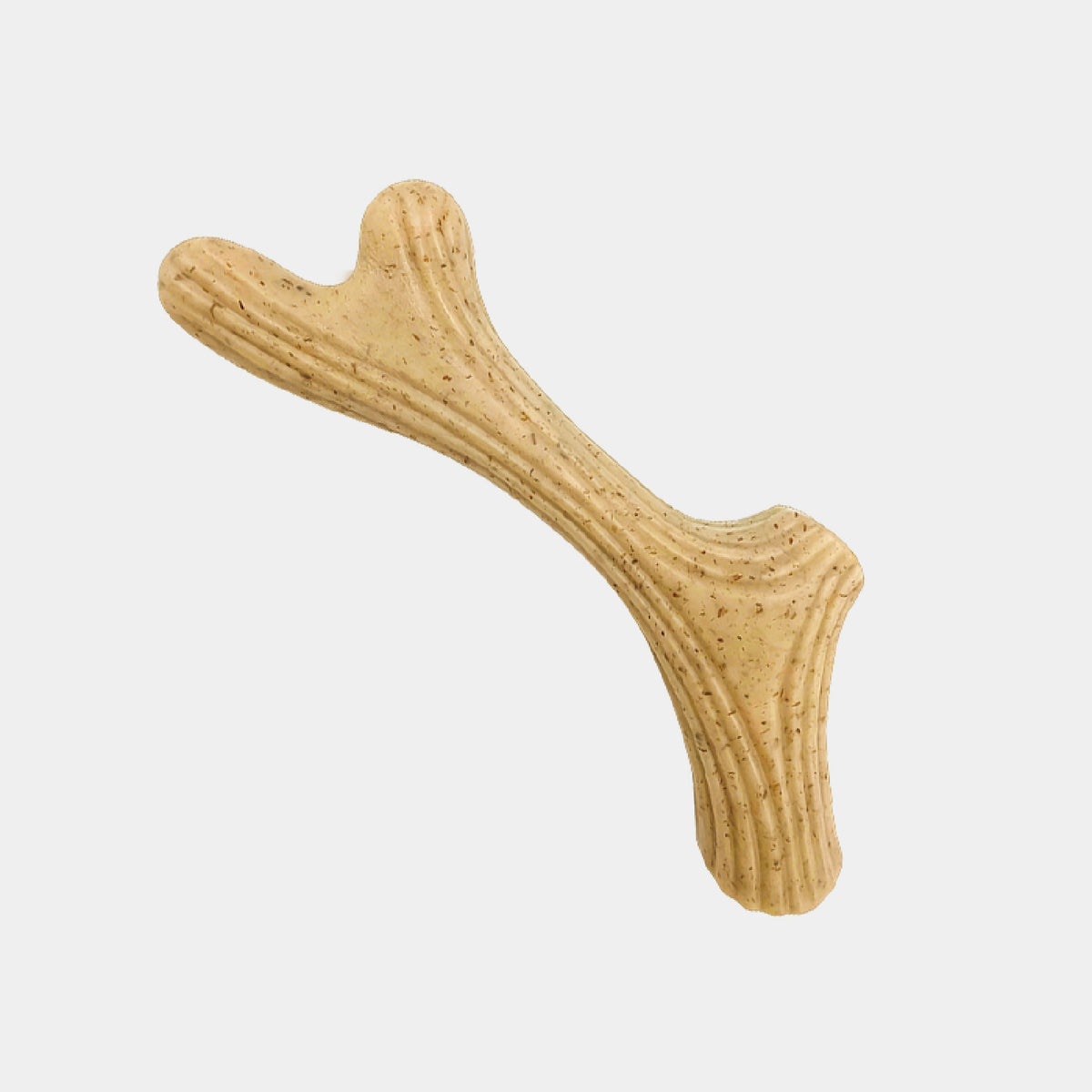 Natural Pine Wood Dog Chew Toys | Antler & Fish Shaped Durable Chew Sticks