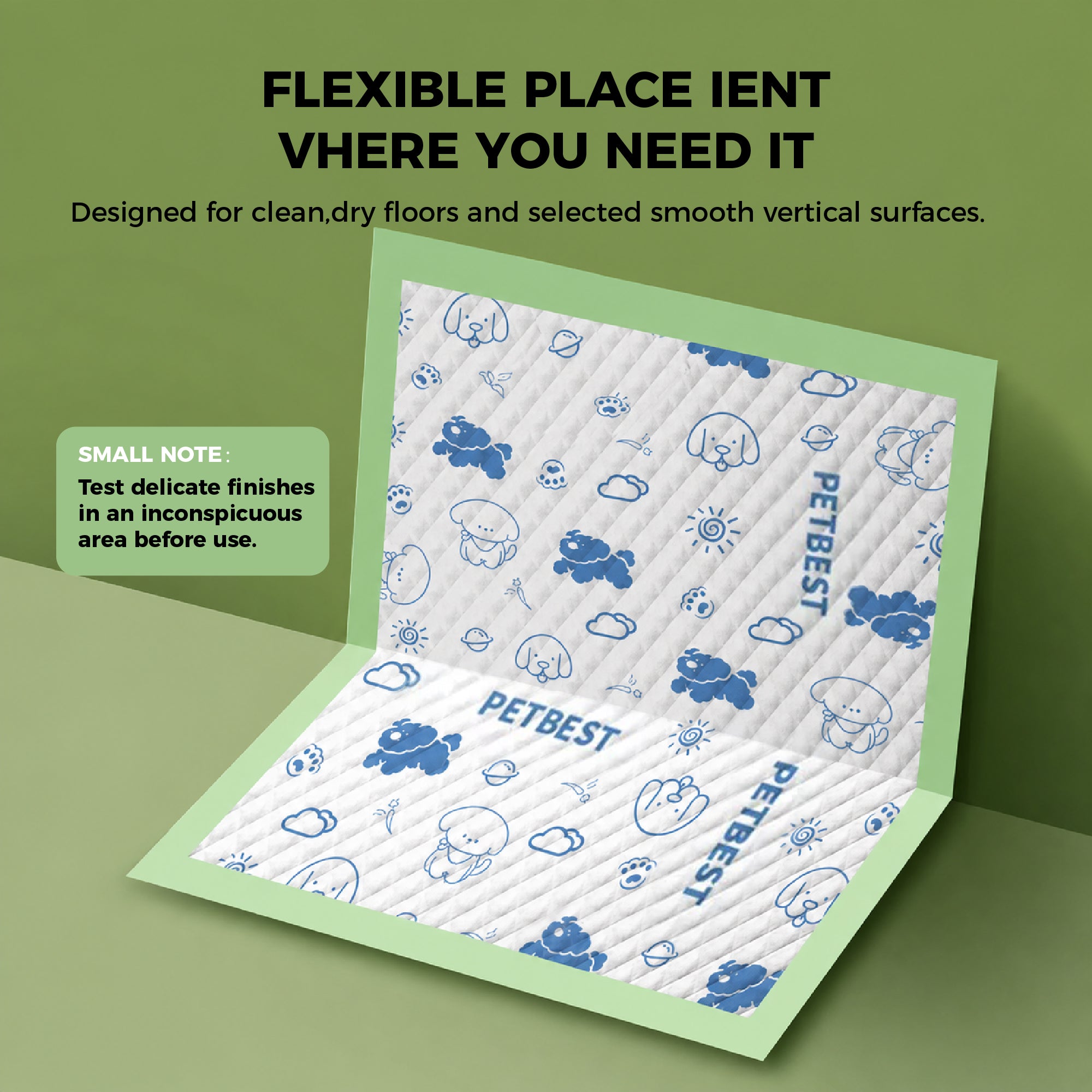 Grass Pee Pads for Dogs – Adhesive Backed