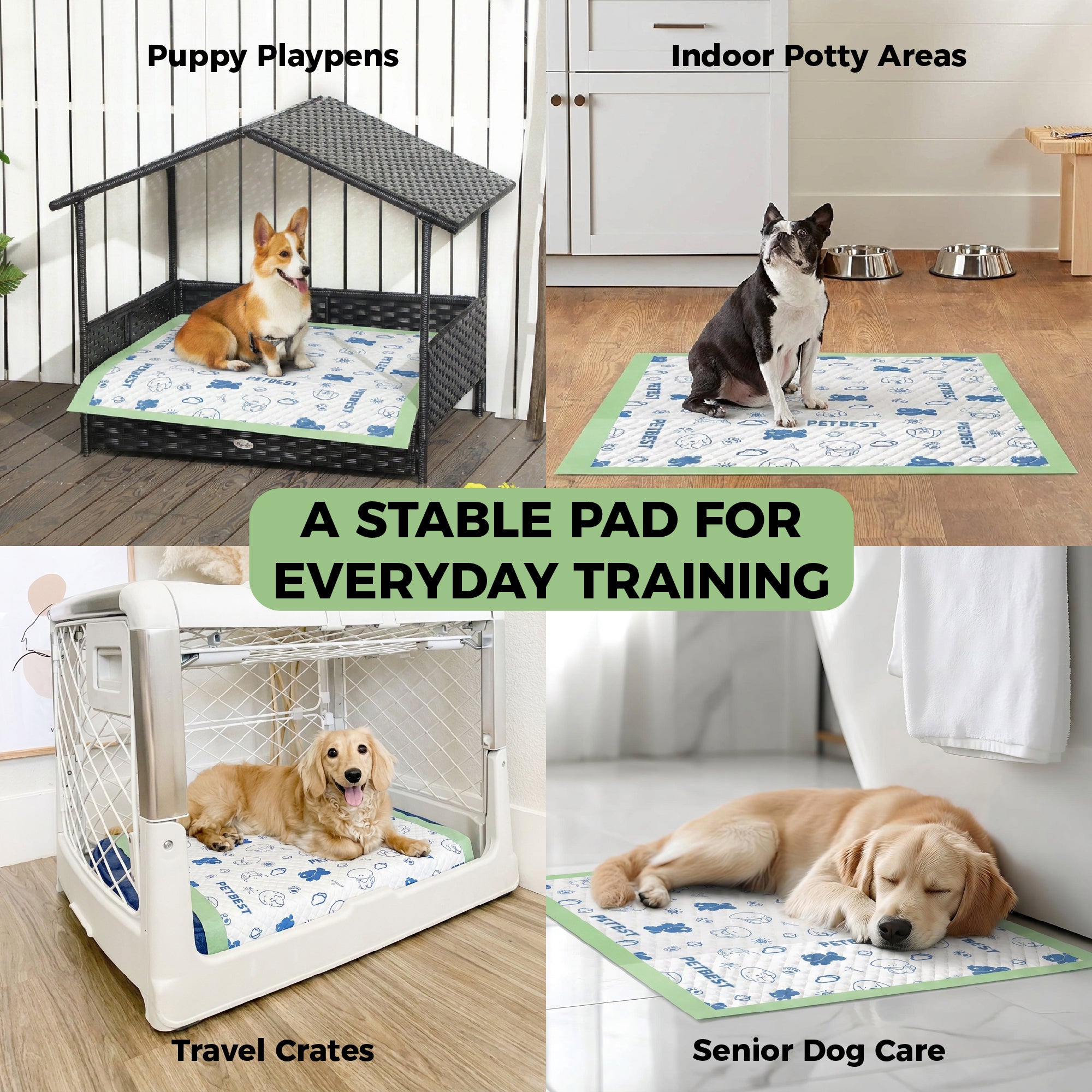 Grass Pee Pads for Dogs – Adhesive Backed