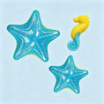 Load image into Gallery viewer, Ocean Glow Dog Toys | Floating Squeaky Fetch Toys for Water Play
