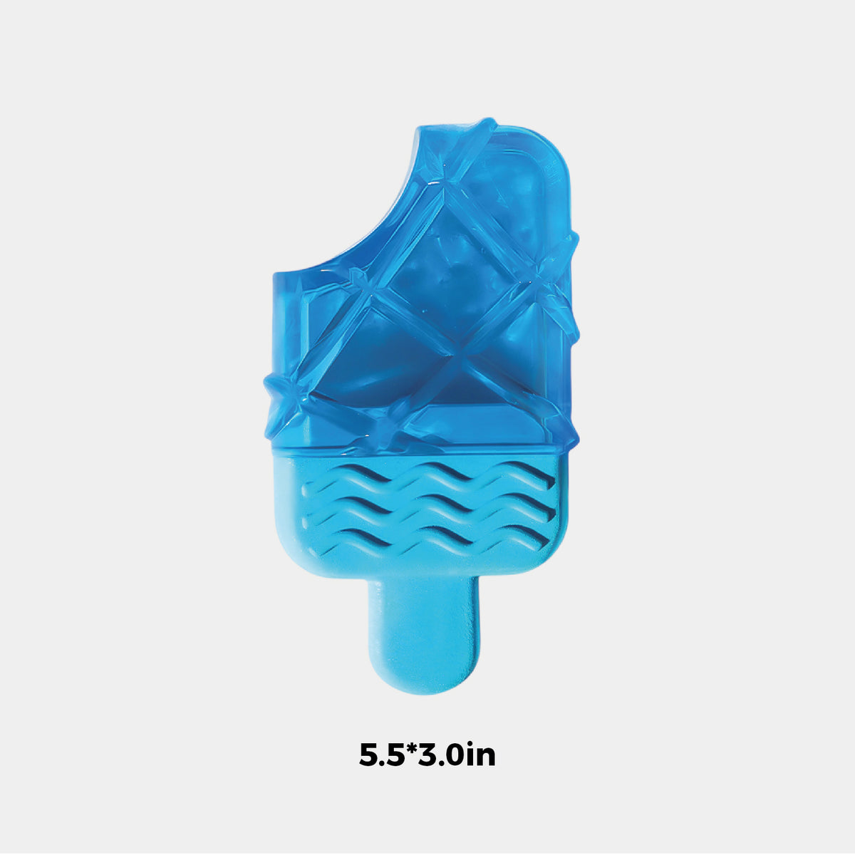 Ice Cream Dog Chew Toys | Summer Cooling Rubber Teething Toy
