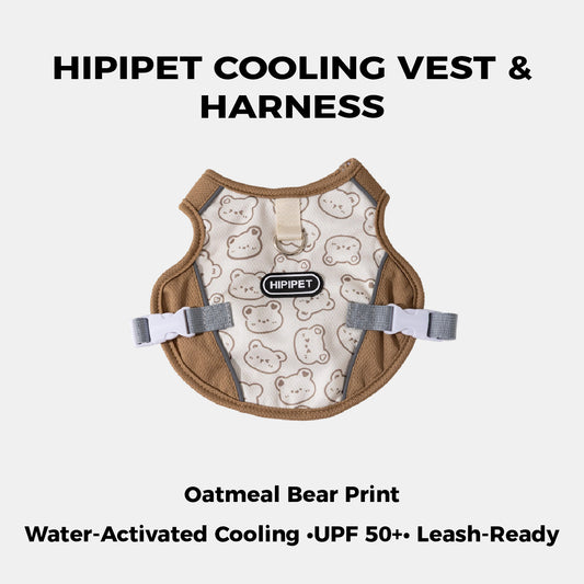 Adjustable Water-Activated Cooling Vest for Dogs