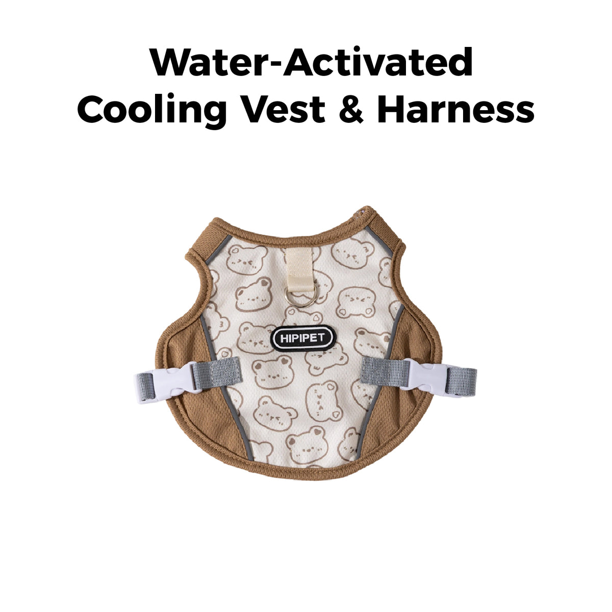 Adjustable Water-Activated Cooling Vest for Dogs
