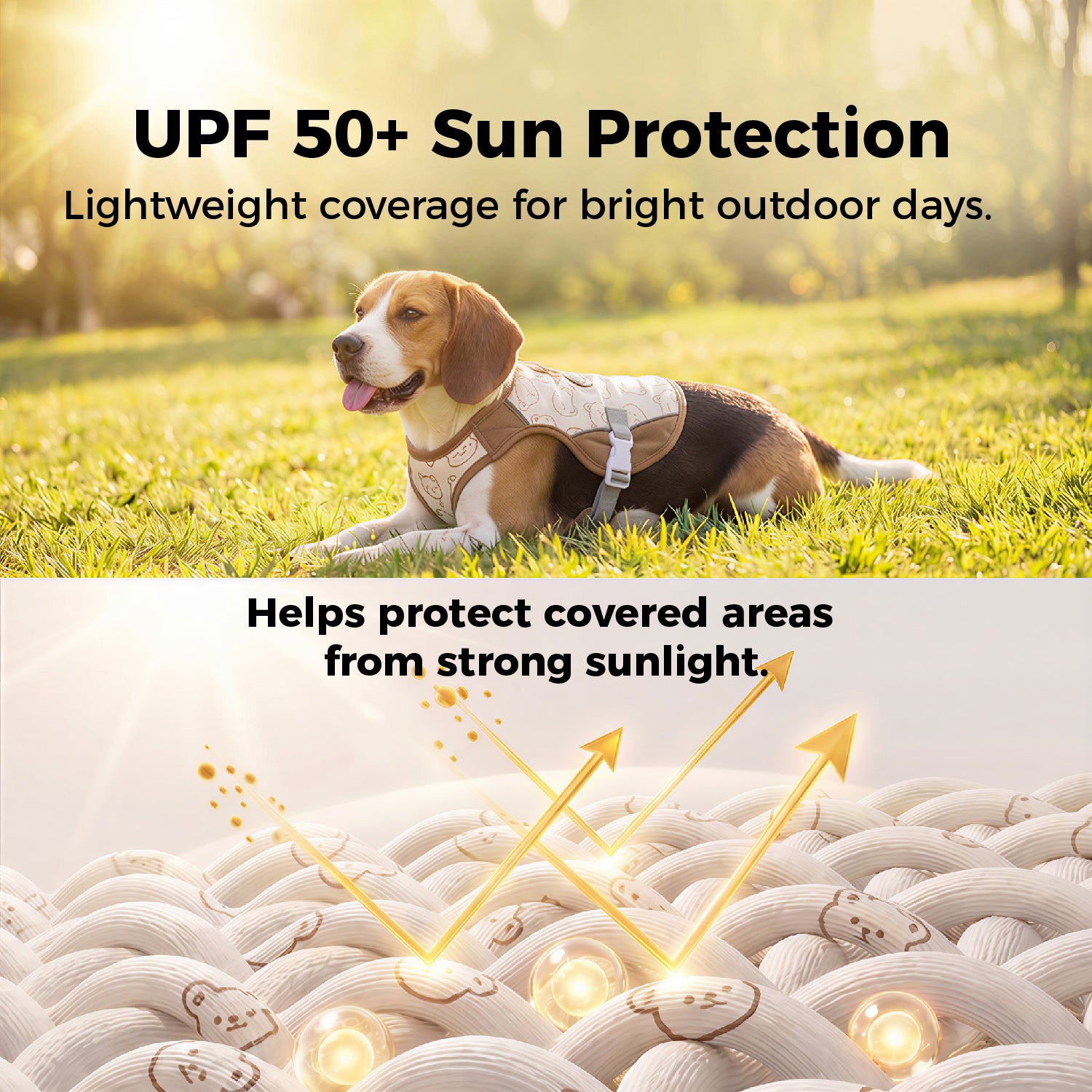 Adjustable Water-Activated Cooling Vest for Dogs