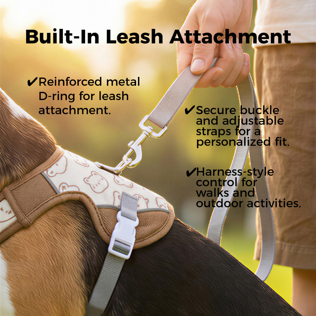 Adjustable Water-Activated Cooling Vest for Dogs