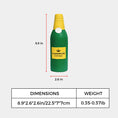 Load image into Gallery viewer, Floating Latex Wine Bottle Dog Toy – Squeaky & Interactive
