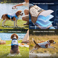Load image into Gallery viewer, Adjustable Water-Activated Cooling Vest for Dogs
