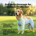 Load image into Gallery viewer, Cooling Four-Leg Dog Suit – UV Protection & Joint Cover

