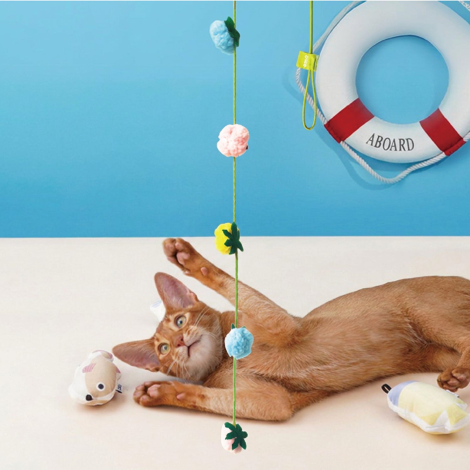 Interactive Cat Teaser Wand Toy – Fun & Engaging