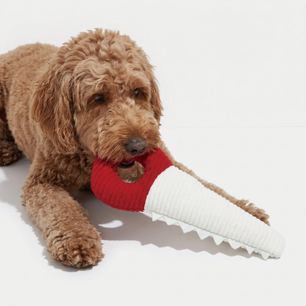 Tool Shaped Dog Toys | Corduroy Squeaky Chew Toys Set