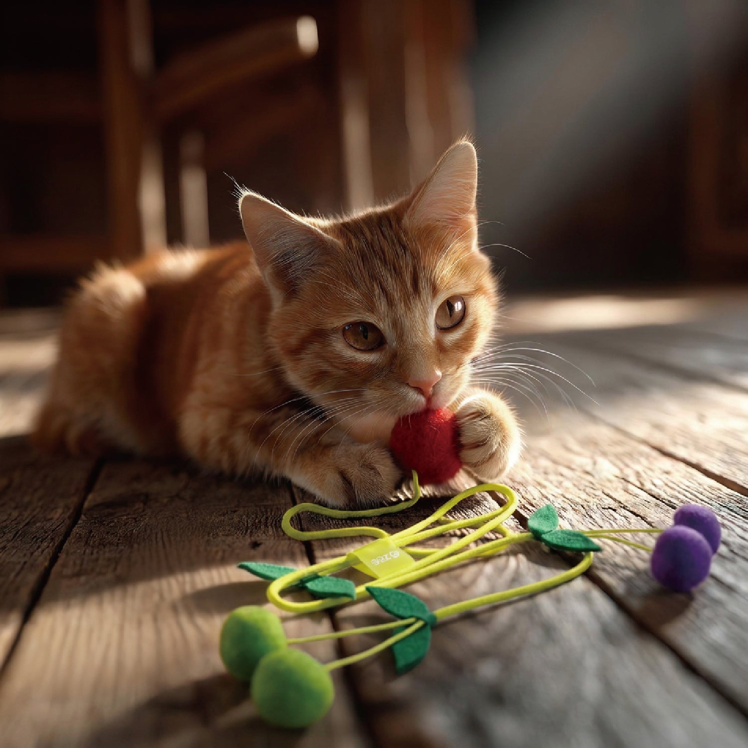 Interactive Cat Teaser Wand Toy – Fun & Engaging