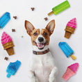 Load image into Gallery viewer, Ice Cream Dog Chew Toys | Summer Cooling Rubber Teething Toy
