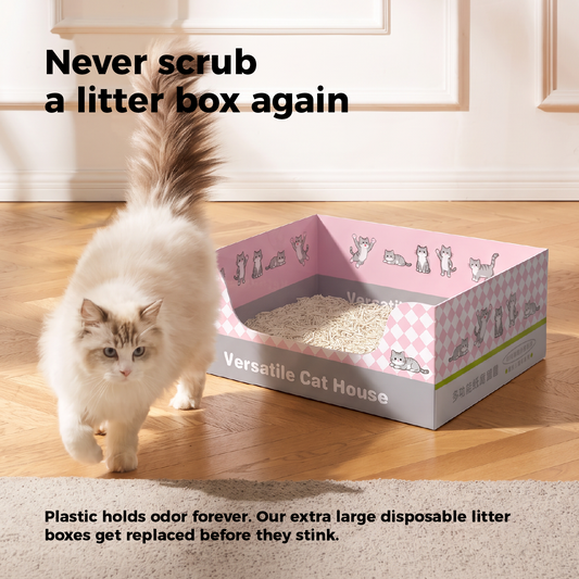 PANDAJIN Disposable Litter Box (Box Only)
