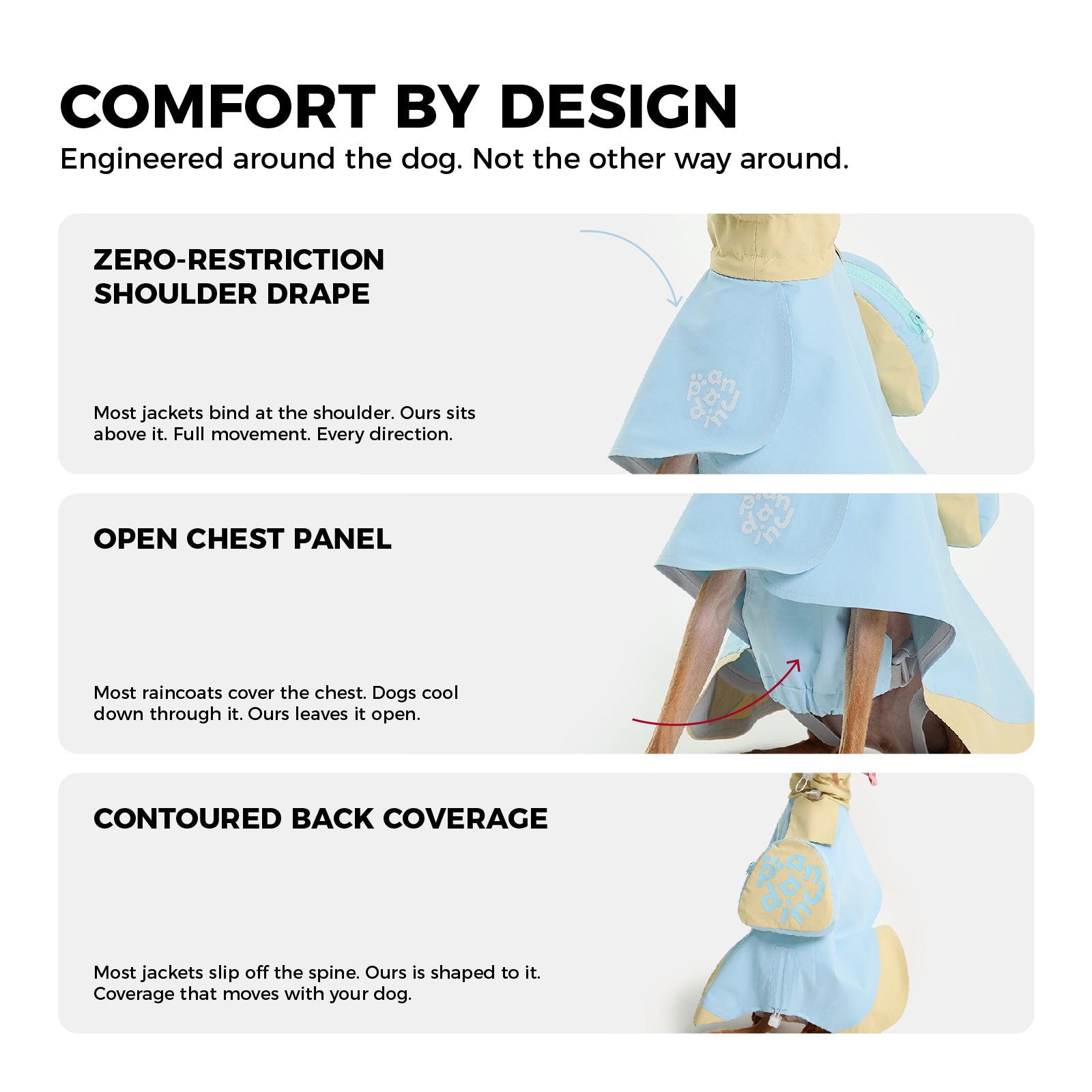 Sky Dog Raincoat