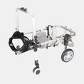 Load image into Gallery viewer, Adjustable 4/2-Wheel Full-Support Dog Wheelchair for Small Dogs
