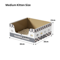 Load image into Gallery viewer, Disposable Litter Box (Box Only) – 5 Sizes for Kittens to Large Cats

