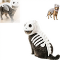 Load image into Gallery viewer, Dark Dinosaur Skeleton Pet Costume
