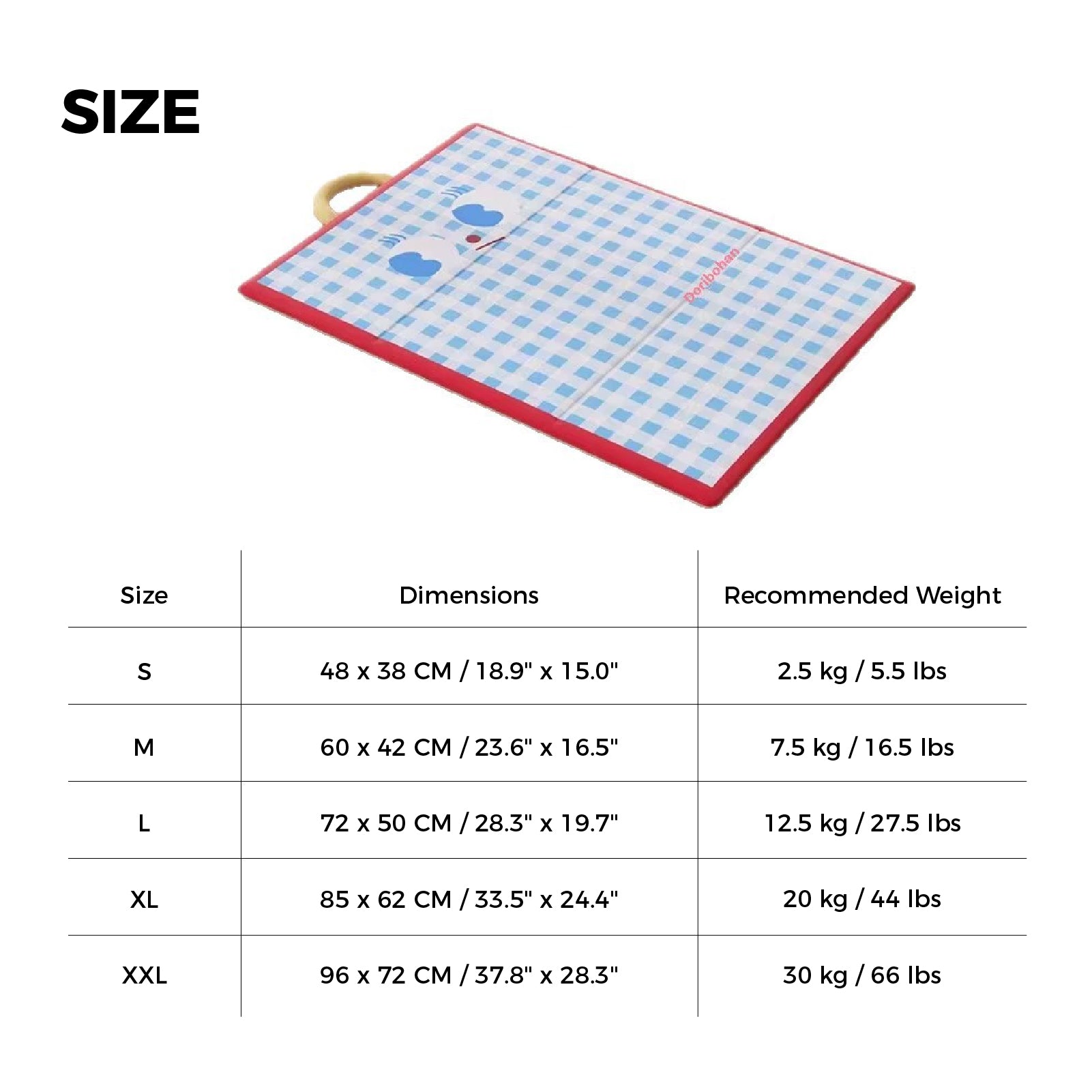 Summer Cooling Mat for Dogs & Cats