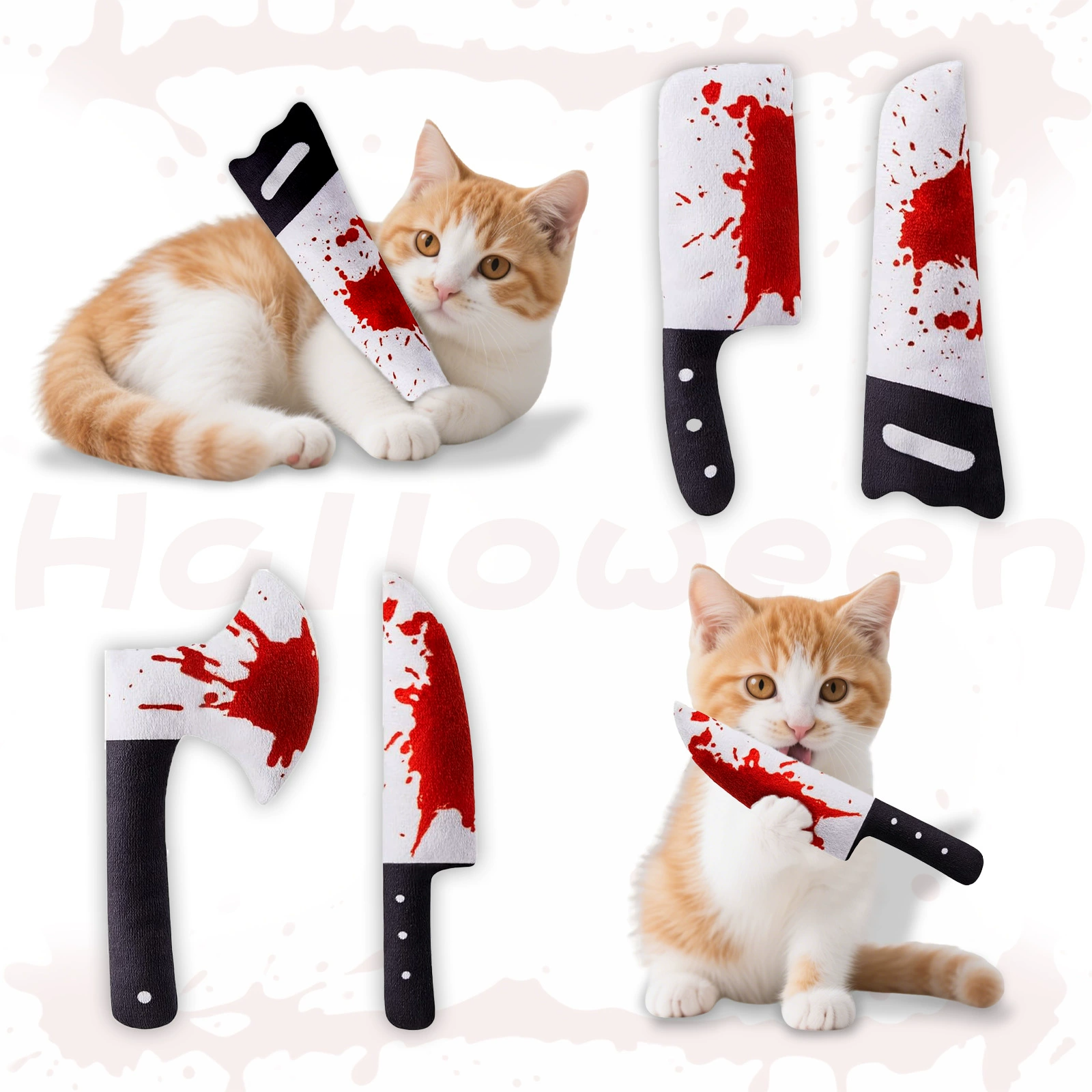 Halloween Cat & Dog Toy with Catnip – Fun & Interactive