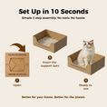 Load image into Gallery viewer, PANDAJIN Disposable Litter Box (Box Only)
