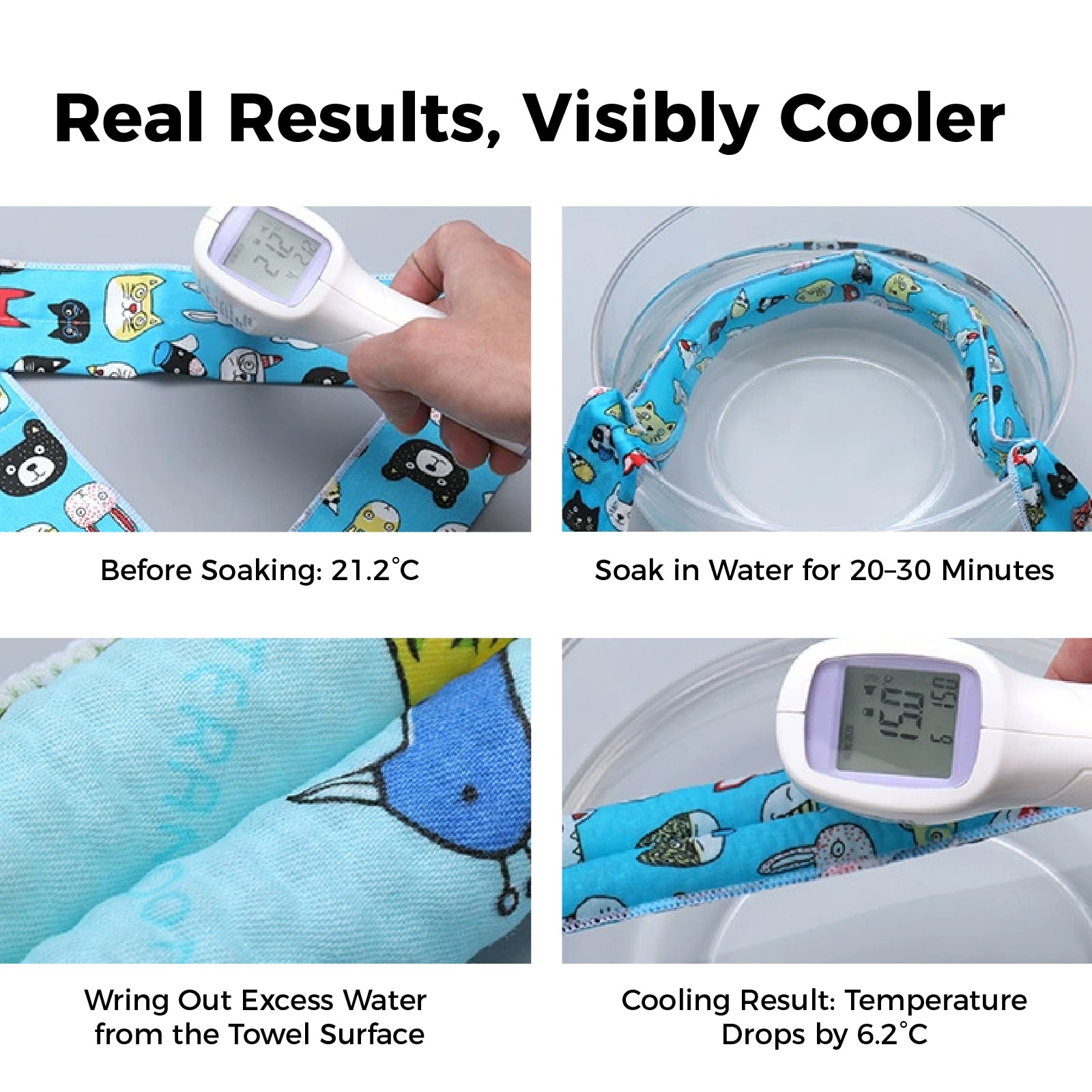Dog Cooling Bandana – Instant Chill Wrap for Summer
