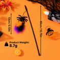 Load image into Gallery viewer, Halloween Feather Teaser Wand Toy for Cats
