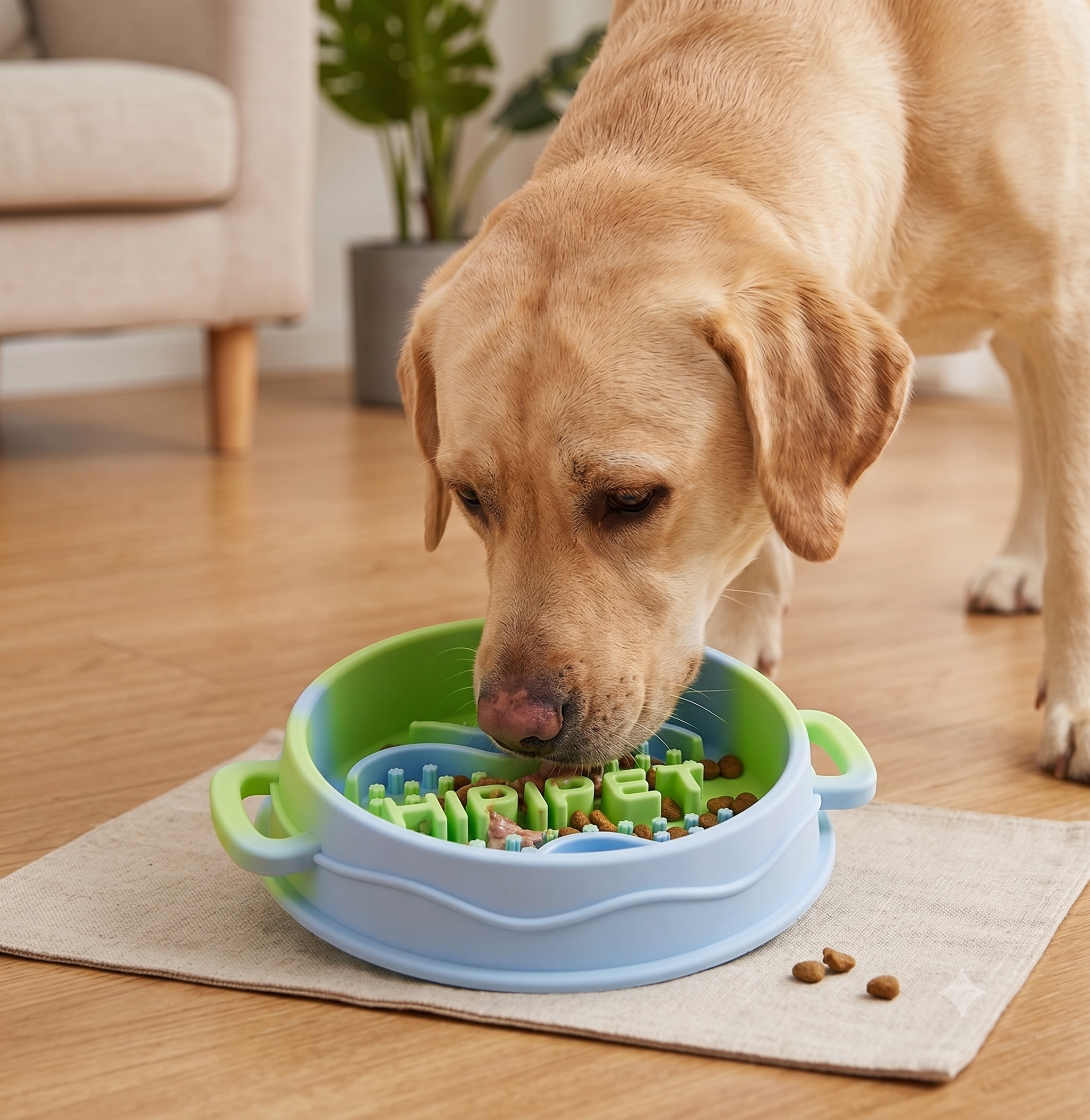 Pandajin-Slow Feeder Dog Bowl