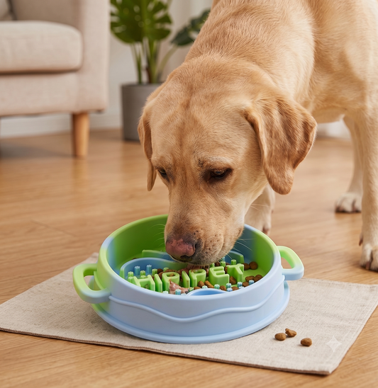 Pandajin-Slow Feeder Dog Bowl