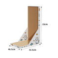 Load image into Gallery viewer, Eco-Friendly Biodegradable L-Shaped Cardboard Cat Scratcher
