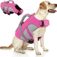 Load image into Gallery viewer, Dog Life Vest, High Flotation for Swimming, Boating & Beach
