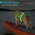 Load image into Gallery viewer, Dog Life Vest, High Flotation for Swimming, Boating & Beach
